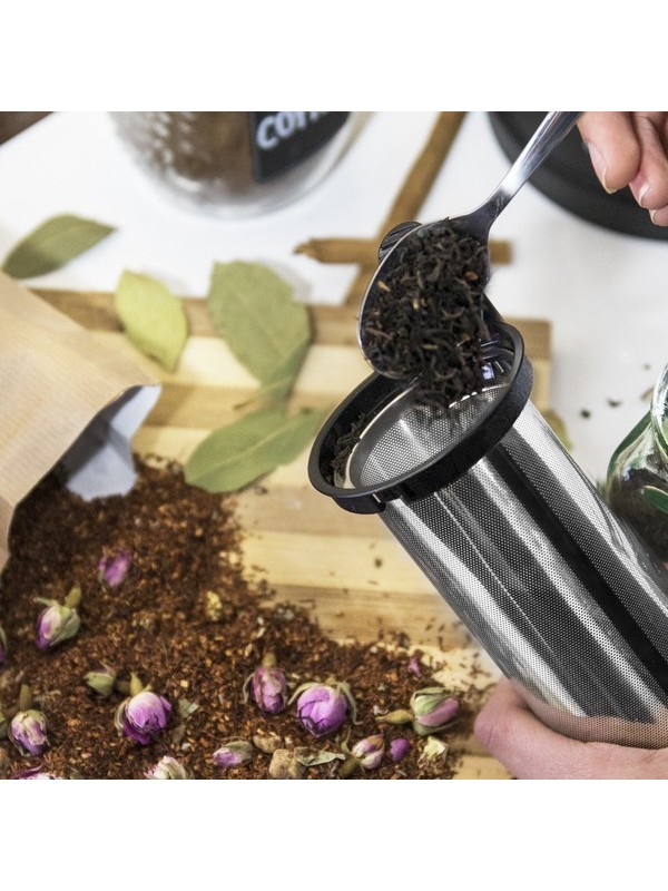 Cecotec ThermoSense 390 Clear Βραστήρας 1.7lt 2200W Μαύρος