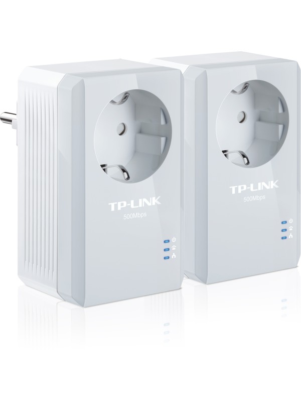 TP-LINK TL-PA4010PKIT v2.3 Powerline Διπλό για Ενσύρματη Σύνδεση με Passthrough Πρίζα και Θύρα Ethernet TP-LINK TL-PA4010PKIT v2.3 Powerline Διπλό για Ενσύρματη Σύνδεση με Passthrough Πρίζα και Θύρα Ethernet
