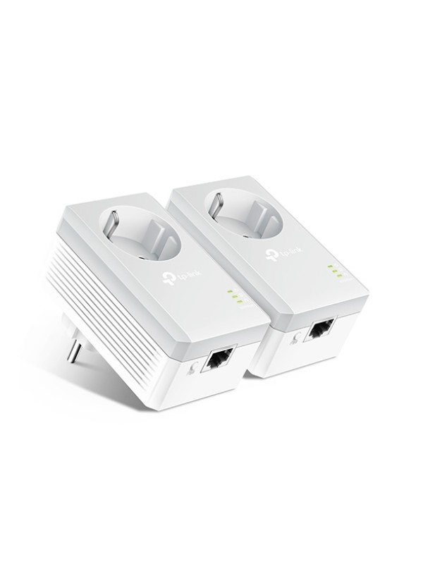 TP-LINK TL-PA4010PKIT v2.3 Powerline Διπλό για Ενσύρματη Σύνδεση με Passthrough Πρίζα και Θύρα Ethernet TP-LINK TL-PA4010PKIT v2.3 Powerline Διπλό για Ενσύρματη Σύνδεση με Passthrough Πρίζα και Θύρα Ethernet