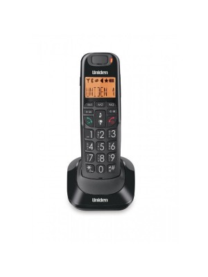 Uniden AT-4105 Ασύρματο Τηλέφωνο για Ηλικιωμένους Μαύρο
