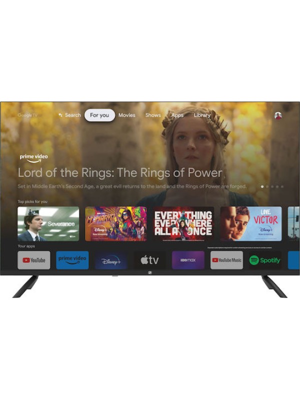 F&U Smart Τηλεόραση 43" 4K UHD LED FLG43140UH HDR (2024)