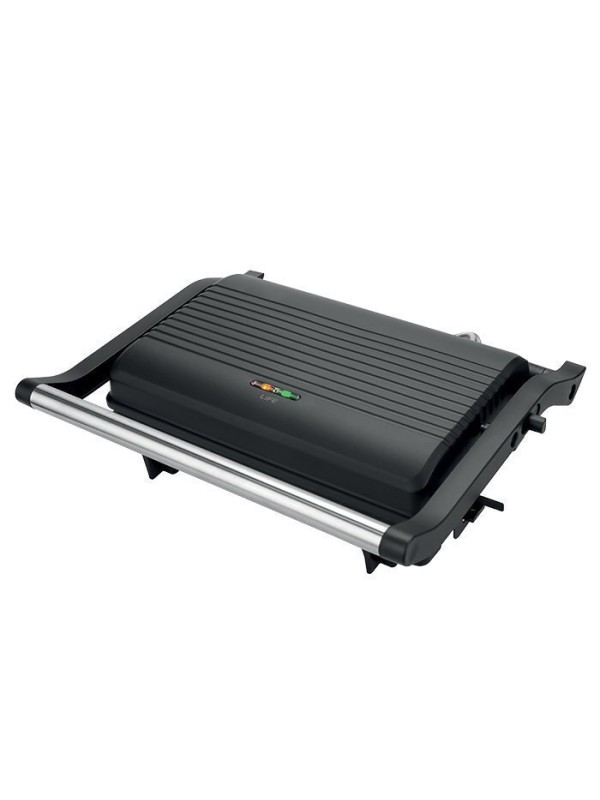 Life Τοστιέρα Γκριλιέρα 1000W Μαύρη 221-0438 Life Τοστιέρα Γκριλιέρα 1000W Μαύρη 221-0438