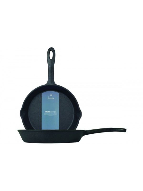 Estia Iron Series Τηγάνι από Μαντέμι 25cm