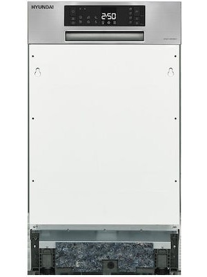 Hyundai HDW21-4560SBI/X Εντοιχιζόμενο Πλυντήριο Πιάτων για 10 Σερβίτσια Π45xY82εκ. Λευκό Hyundai HDW21-4560SBI/X Εντοιχιζόμενο Πλυντήριο Πιάτων για 10 Σερβίτσια Π45xY82εκ. Λευκό