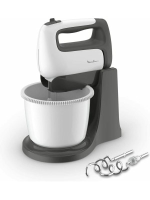 Moulinex HM4641 Μίξερ με Πλαστικό Κάδο 2.5lt Λευκό 500W Moulinex HM4641 Μίξερ με Πλαστικό Κάδο 2.5lt Λευκό 500W