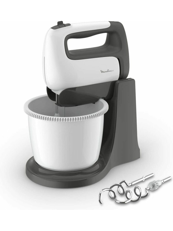 Moulinex HM4641 Μίξερ με Πλαστικό Κάδο 2.5lt Λευκό 500W Moulinex HM4641 Μίξερ με Πλαστικό Κάδο 2.5lt Λευκό 500W