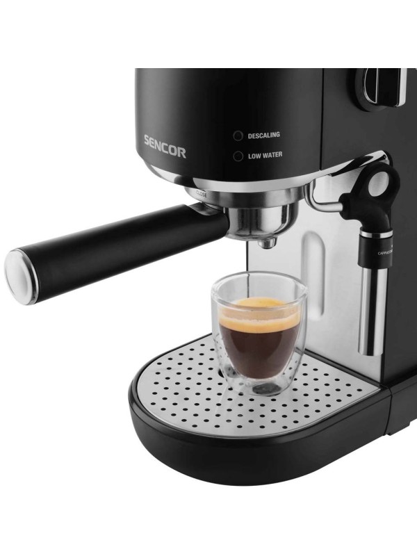 Sencor Μηχανή Espresso 1400W Πίεσης 20bar Μαύρη SES 4700BK Sencor Μηχανή Espresso 1400W Πίεσης 20bar Μαύρη SES 4700BK