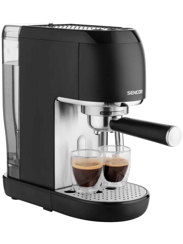 Sencor Μηχανή Espresso 1400W Πίεσης 20bar Μαύρη SES 4700BK Sencor Μηχανή Espresso 1400W Πίεσης 20bar Μαύρη SES 4700BK