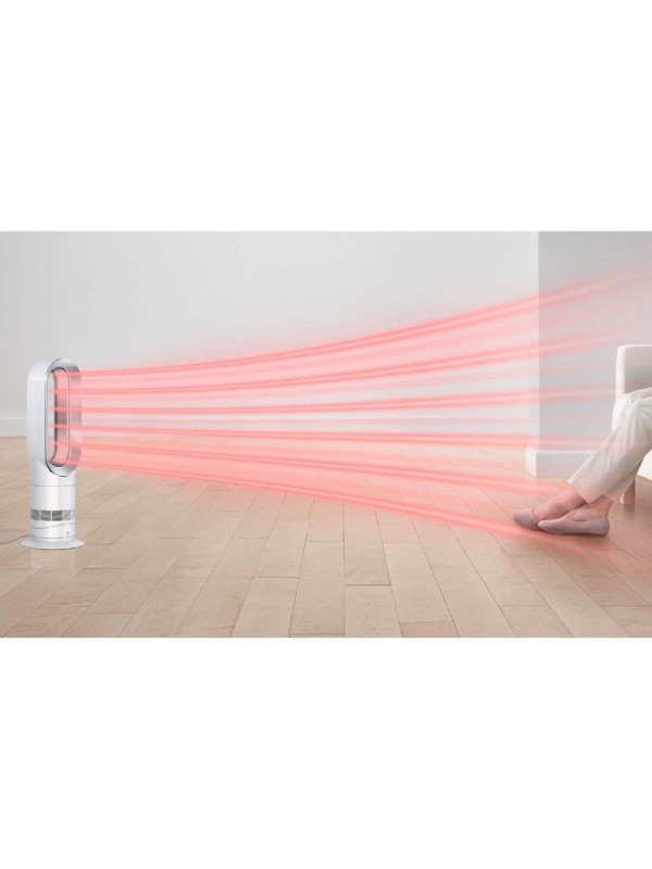 Dyson Air Multiplier AM09 Κεραμικό Αερόθερμο Δωματίου Δαπέδου 2000W 473400-01 WHITE/SILVER Dyson Air Multiplier AM09 Κεραμικό Αερόθερμο Δωματίου Δαπέδου 2000W 473400-01 WHITE/SILVER