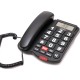 Osio OSWB-4760 Ενσύρματο Τηλέφωνο Γραφείου για Ηλικιωμένους Μαύρο Osio OSWB-4760 Ενσύρματο Τηλέφωνο Γραφείου για Ηλικιωμένους Μαύρο