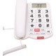 Osio OSWB-4760 Ενσύρματο Τηλέφωνο Γραφείου για Ηλικιωμένους Λευκό Osio OSWB-4760 Ενσύρματο Τηλέφωνο Γραφείου για Ηλικιωμένους Λευκό
