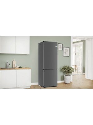 Bosch Ψυγειοκαταψύκτης 440lt Total NoFrost Υ203xΠ70xΒ66.7εκ. Γκρι KGN49OCAF Bosch Ψυγειοκαταψύκτης 440lt Total NoFrost Υ203xΠ70xΒ66.7εκ. Γκρι KGN49OCAF