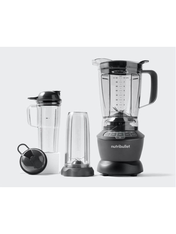 NutriBullet Μπλέντερ για Smoothies 1.8lt 1200W Μαύρο NBF500DG NutriBullet Μπλέντερ για Smoothies 1.8lt 1200W Μαύρο NBF500DG