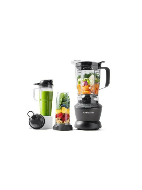 NutriBullet Μπλέντερ για Smoothies 1.8lt 1200W Μαύρο NBF500DG NutriBullet Μπλέντερ για Smoothies 1.8lt 1200W Μαύρο NBF500DG