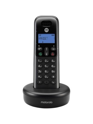 Motorola T501 Ασύρματο Τηλέφωνο με Aνοιχτή Aκρόαση Μαύρο Motorola T501 Ασύρματο Τηλέφωνο με Aνοιχτή Aκρόαση Μαύρο
