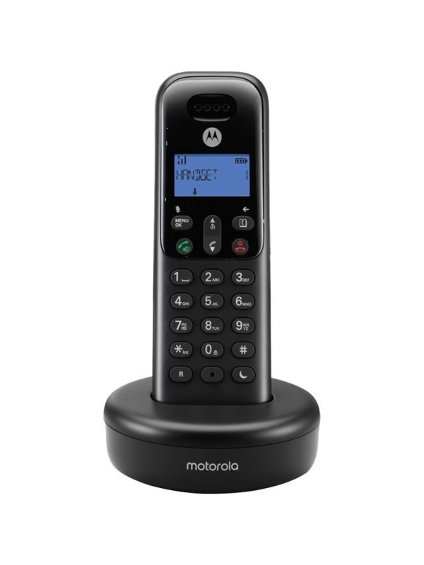 Motorola T501 Ασύρματο Τηλέφωνο με Aνοιχτή Aκρόαση Μαύρο Motorola T501 Ασύρματο Τηλέφωνο με Aνοιχτή Aκρόαση Μαύρο