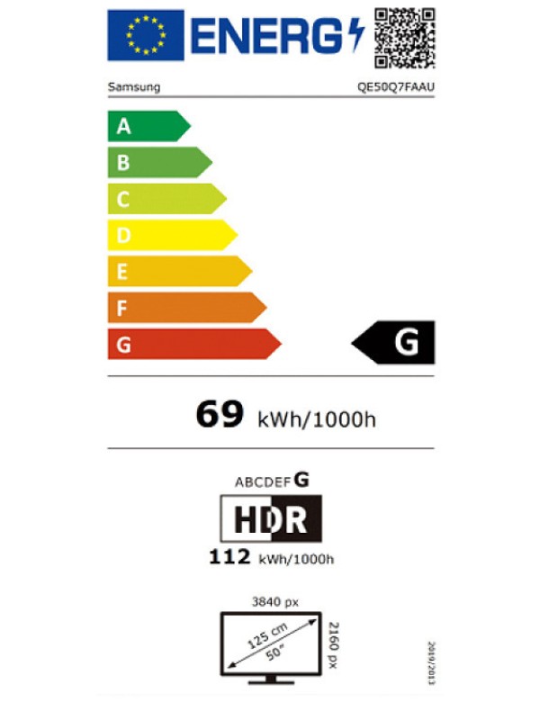 Samsung Smart Τηλεόραση 50" 4K UHD QLED Q7F HDR (2025) QE50Q7FAAUXXH Samsung Smart Τηλεόραση 50" 4K UHD QLED Q7F HDR (2025) QE50Q7FAAUXXH
