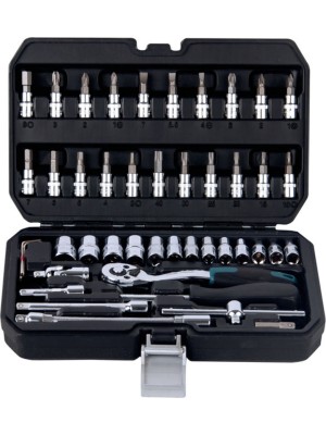 Σετ - Μύτες - Καρυδάκια 1/4" 46 τεμάχια BΗΤ5100 Bormann Pro 024675 Σετ - Μύτες - Καρυδάκια 1/4" 46 τεμάχια BΗΤ5100 Bormann Pro 024675