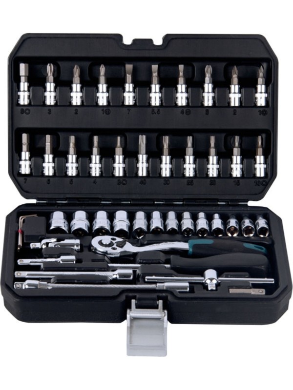 Σετ - Μύτες - Καρυδάκια 1/4" 46 τεμάχια BΗΤ5100 Bormann Pro 024675 Σετ - Μύτες - Καρυδάκια 1/4" 46 τεμάχια BΗΤ5100 Bormann Pro 024675