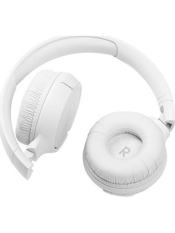 JBL Tune 510BT Ασύρματα / Ενσύρματα On Ear Ακουστικά με 40 ώρες Λειτουργίας και Quick Charge Λευκά JBLT510BTWHT JBL Tune 510BT Ασύρματα / Ενσύρματα On Ear Ακουστικά με 40 ώρες Λειτουργίας και Quick Charge Λευκά JBLT510BTWHT