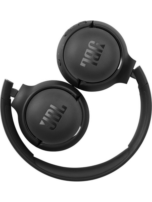 JBL Tune 510BT Ασύρματα Bluetooth On Ear Ακουστικά με 40 ώρες Λειτουργίας και Quick Charge Μαύρα JBLT510BTBLK