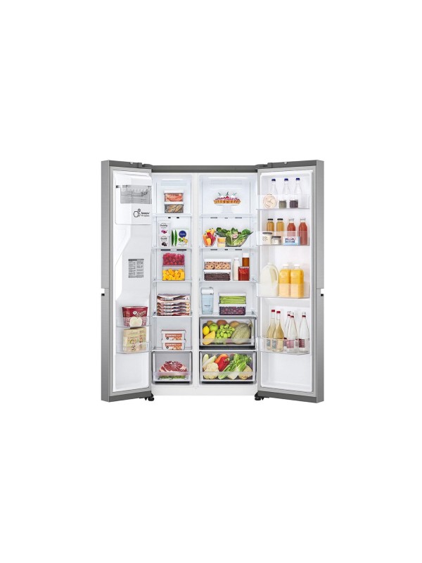 LG Ψυγείο Ντουλάπα 635lt Total NoFrost Υ179xΠ91.3xΒ73.5εκ. Inox GSLV51PZXE LG Ψυγείο Ντουλάπα 635lt Total NoFrost Υ179xΠ91.3xΒ73.5εκ. Inox GSLV51PZXE