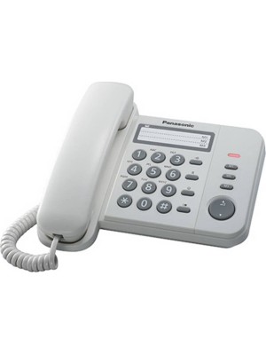 Panasonic KX-TS520EX2 Ενσύρματο Τηλέφωνο Γραφείου Λευκό Panasonic KX-TS520EX2 Ενσύρματο Τηλέφωνο Γραφείου Λευκό