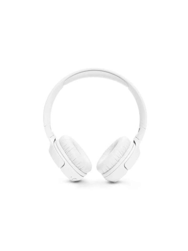 JBL Tune 520BT Ασύρματα / Ενσύρματα On Ear Ακουστικά με 57 ώρες Λειτουργίας και Quick Charge Λευκά 