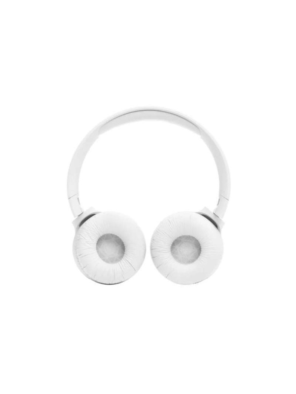 JBL Tune 520BT Ασύρματα / Ενσύρματα On Ear Ακουστικά με 57 ώρες Λειτουργίας και Quick Charge Λευκά 