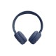 JBL Tune 520BT Ασύρματα / Ενσύρματα On Ear Ακουστικά με 57 ώρες Λειτουργίας και Quick Charge Μπλε 