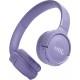 JBL Tune 520BT Ασύρματα / Ενσύρματα On Ear Ακουστικά με 57 ώρες Λειτουργίας και Quick Charge Μωβ 