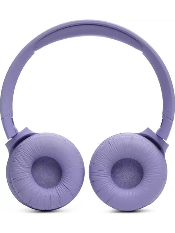 JBL Tune 520BT Ασύρματα / Ενσύρματα On Ear Ακουστικά με 57 ώρες Λειτουργίας και Quick Charge Μωβ 