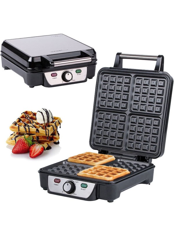 First Austria FA 5305-3 Βαφλιέρα 4 Θέσεων σε Ορθογώνιο Σχήμα 1100W First Austria FA 5305-3 Βαφλιέρα 4 Θέσεων σε Ορθογώνιο Σχήμα 1100W