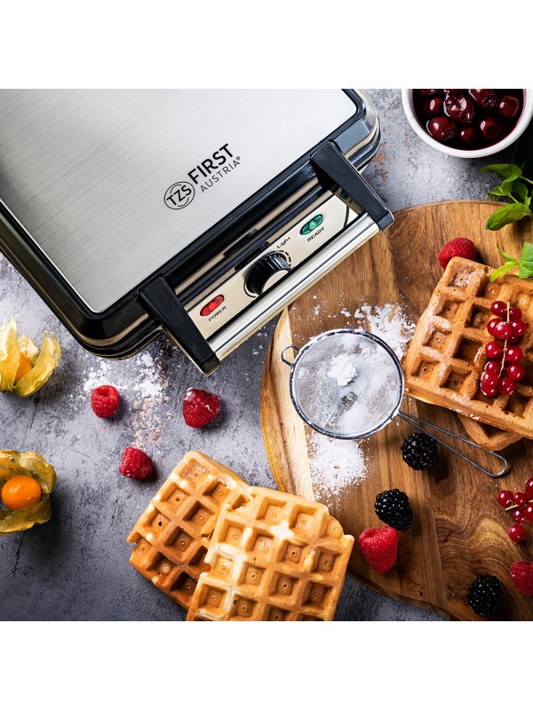 First Austria FA 5305-3 Βαφλιέρα 4 Θέσεων σε Ορθογώνιο Σχήμα 1100W First Austria FA 5305-3 Βαφλιέρα 4 Θέσεων σε Ορθογώνιο Σχήμα 1100W