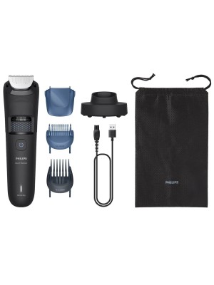 Philips Beardtrimmer 5000 Σετ Επαναφορτιζόμενης Κουρευτικής Μηχανής Μαύρο BT5780/15 Philips Beardtrimmer 5000 Σετ Επαναφορτιζόμενης Κουρευτικής Μηχανής Μαύρο BT5780/15