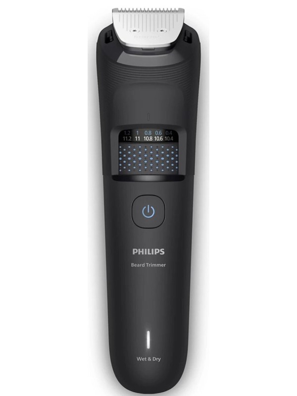 Philips Beardtrimmer 5000 Σετ Επαναφορτιζόμενης Κουρευτικής Μηχανής Μαύρο BT5780/15