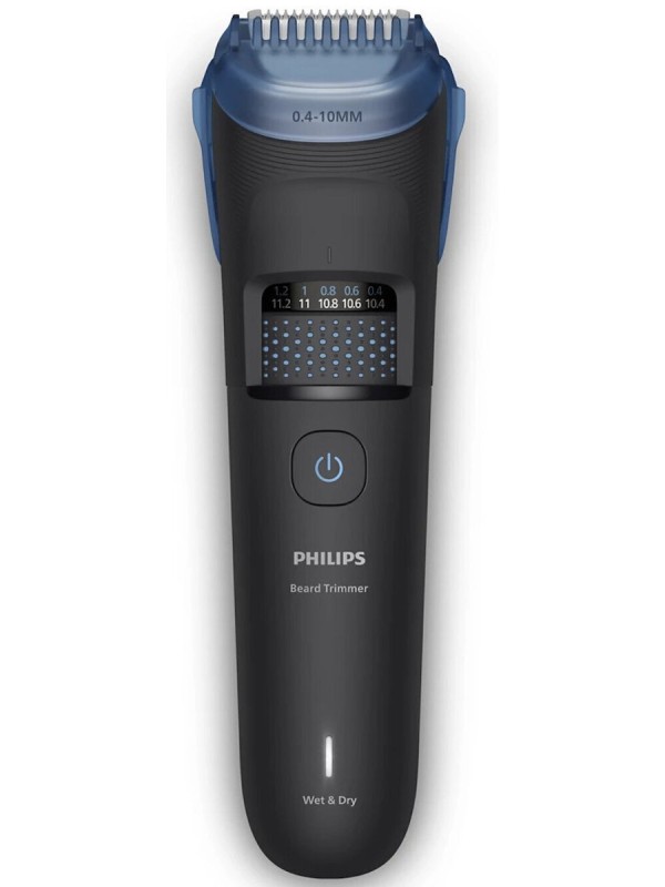 Philips Beardtrimmer 5000 Σετ Επαναφορτιζόμενης Κουρευτικής Μηχανής Μαύρο BT5780/15