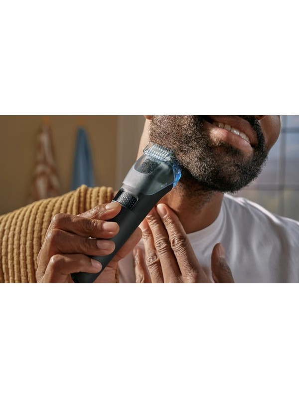 Philips Beardtrimmer 5000 Σετ Επαναφορτιζόμενης Κουρευτικής Μηχανής Μαύρο BT5780/15