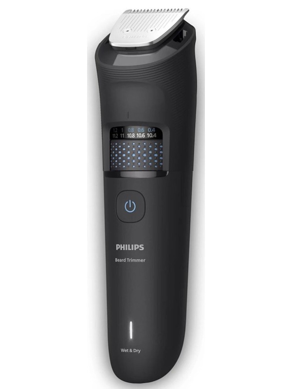 Philips Beardtrimmer 5000 Σετ Επαναφορτιζόμενης Κουρευτικής Μηχανής Μαύρο BT5780/15