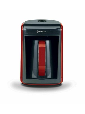 Singer Meraki Charisma Μηχανή Ελληνικού 535W με Χωρητικότητα 300ml Κόκκινο – Μαύρο