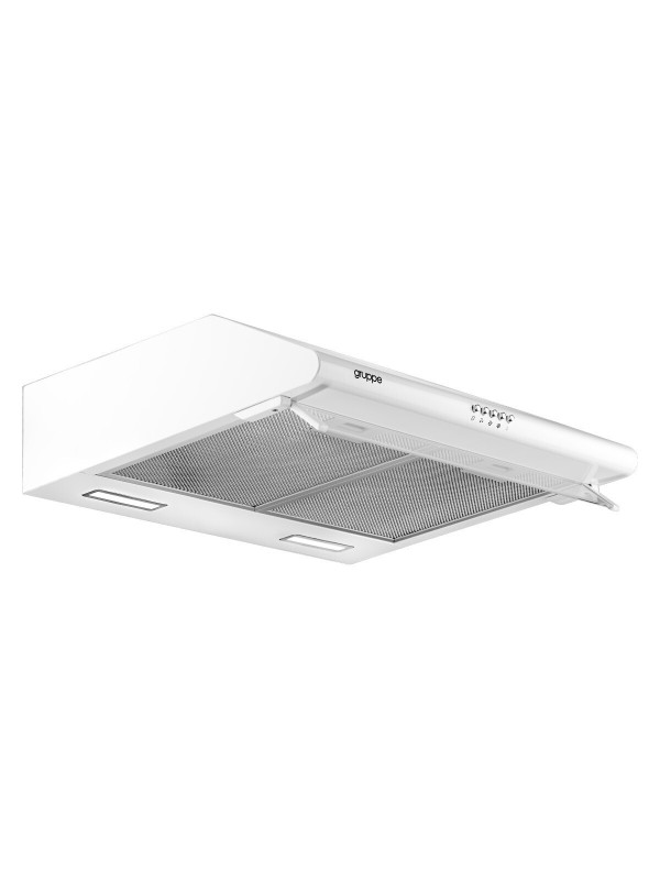 Gruppe Pratico 600 S-3002A-A01-M29-600 Ελεύθερος Απορροφητήρας 60cm Λευκός Gruppe Pratico 600 S-3002A-A01-M29-600 Ελεύθερος Απορροφητήρας 60cm Λευκός