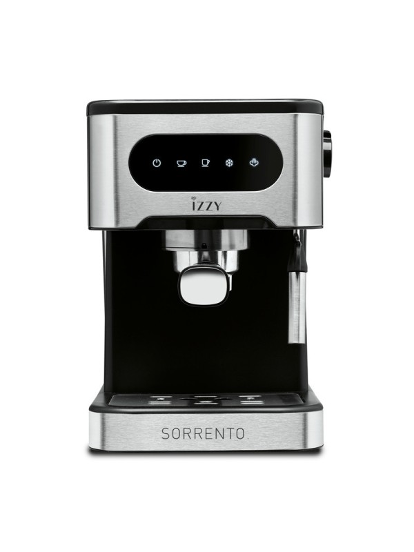 Izzy Αυτόματη Μηχανή Espresso Sorrento IZ-6014 20 bar Cold Brew Αυτόματη Μηχανή Espresso 1000W Πίεσης 20bar Ασημί Izzy Αυτόματη Μηχανή Espresso Sorrento IZ-6014 20 bar Cold Brew Αυτόματη Μηχανή Espresso 1000W Πίεσης 20bar Ασημί