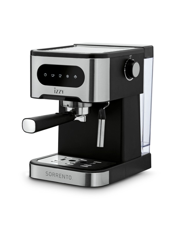 Izzy Αυτόματη Μηχανή Espresso Sorrento IZ-6014 20 bar Cold Brew Αυτόματη Μηχανή Espresso 1000W Πίεσης 20bar Ασημί Izzy Αυτόματη Μηχανή Espresso Sorrento IZ-6014 20 bar Cold Brew Αυτόματη Μηχανή Espresso 1000W Πίεσης 20bar Ασημί