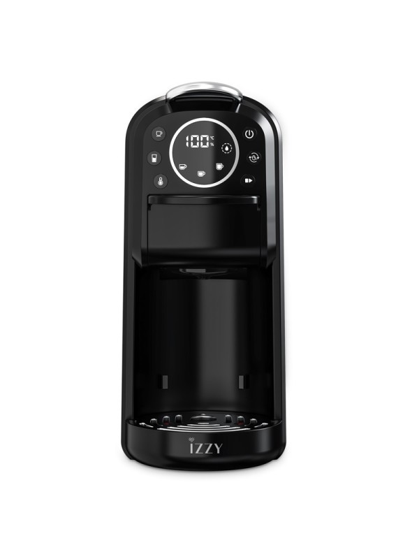 Izzy IZ-6019 PARMA Αυτόματη Μηχανή Espresso 1400W Πίεσης 20bar Μαύρη Izzy IZ-6019 PARMA Αυτόματη Μηχανή Espresso 1400W Πίεσης 20bar Μαύρη