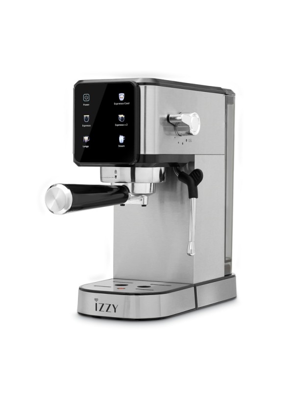 Izzy Μηχανή Espresso 1450W Πίεσης 20bar Ασημί IZ-6024 Izzy Μηχανή Espresso 1450W Πίεσης 20bar Ασημί IZ-6024
