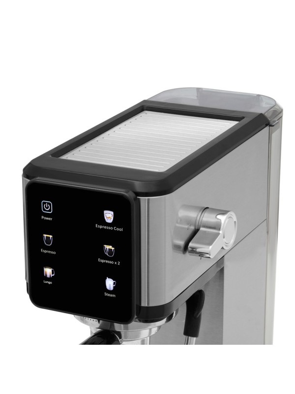 Izzy Μηχανή Espresso 1450W Πίεσης 20bar Ασημί IZ-6024 Izzy Μηχανή Espresso 1450W Πίεσης 20bar Ασημί IZ-6024