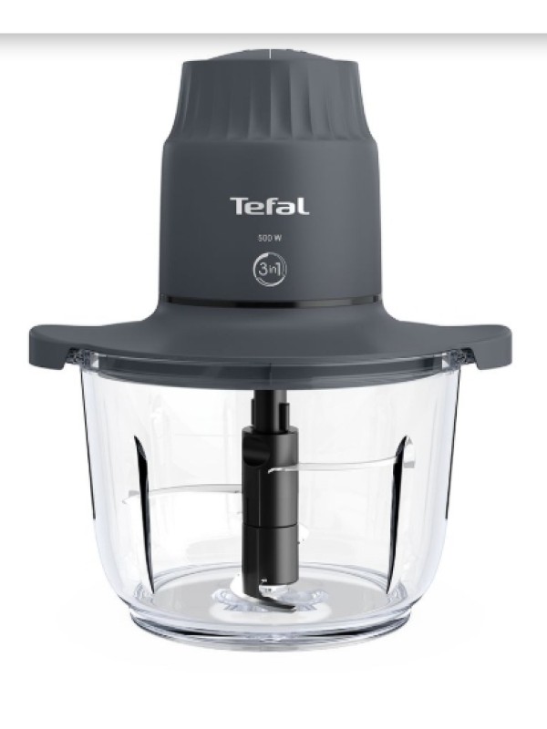 Tefal MB603138 Πολυκόπτης Multi 500W με Δοχείο 1lt Μαύρος Tefal MB603138 Πολυκόπτης Multi 500W με Δοχείο 1lt Μαύρος