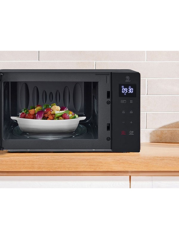 LG MH 6032 GAS Φούρνος Μικροκυμάτων με Grill 20lt Μαύρος