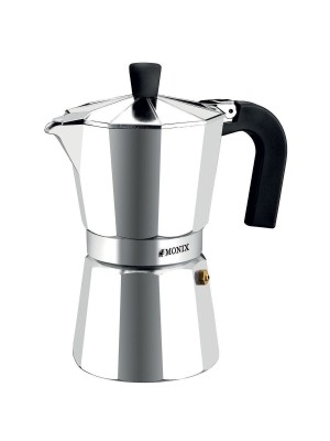Monix M620003 Μπρίκι Espresso 3cups Inox Ασημί