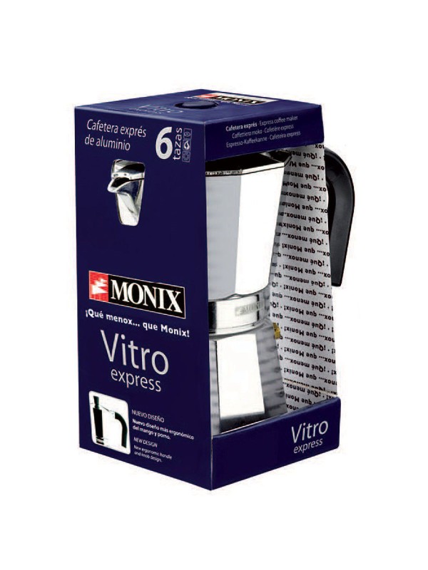 Monix M620003 Μπρίκι Espresso 3cups Inox Ασημί Monix M620003 Μπρίκι Espresso 3cups Inox Ασημί